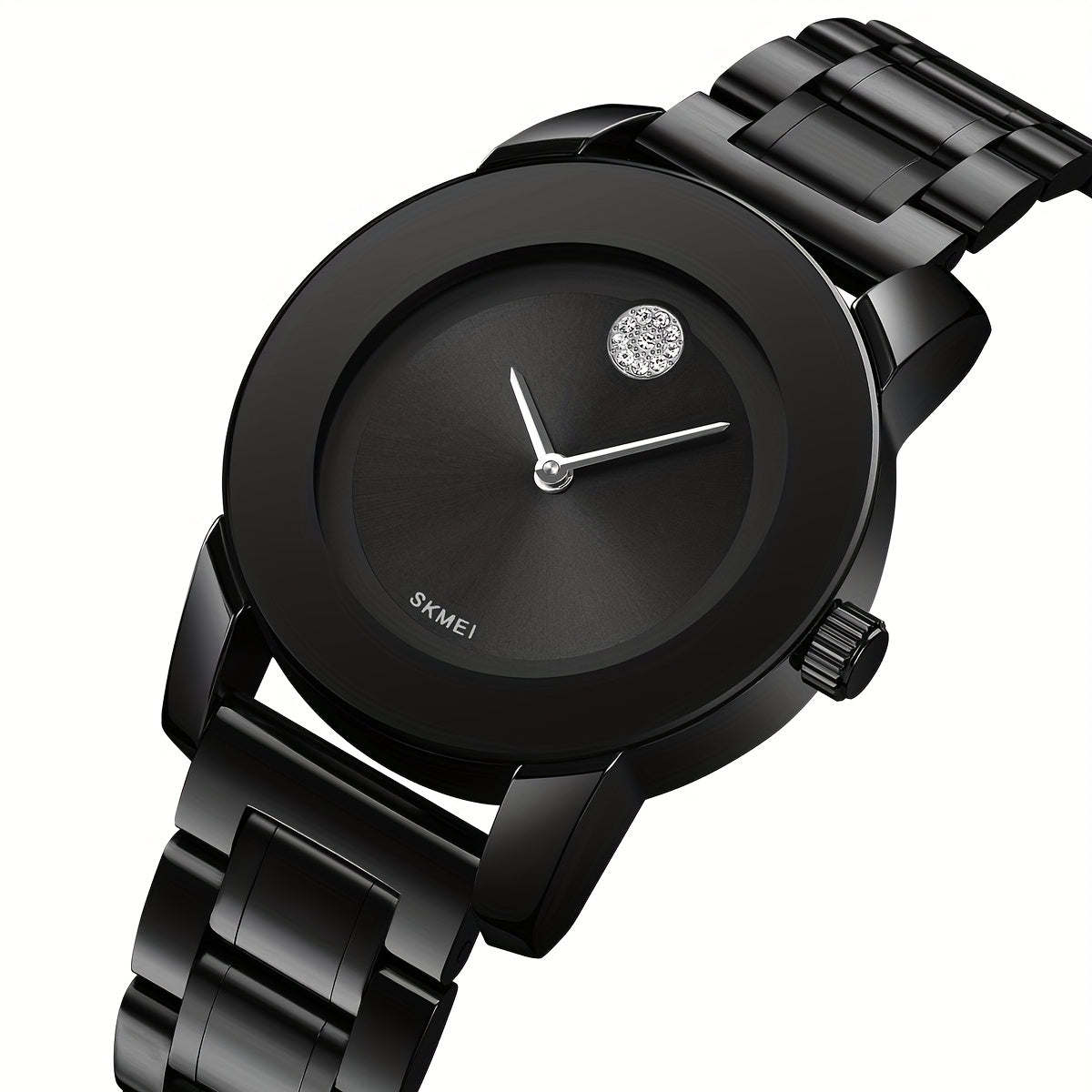 Stylish Women'S Quartz Watch with a Round Dial, Suitable for Parties And Everyday Wear. This Accessory Is Perfect for Enhancing Outfits And Makes a Great Birthday Gift