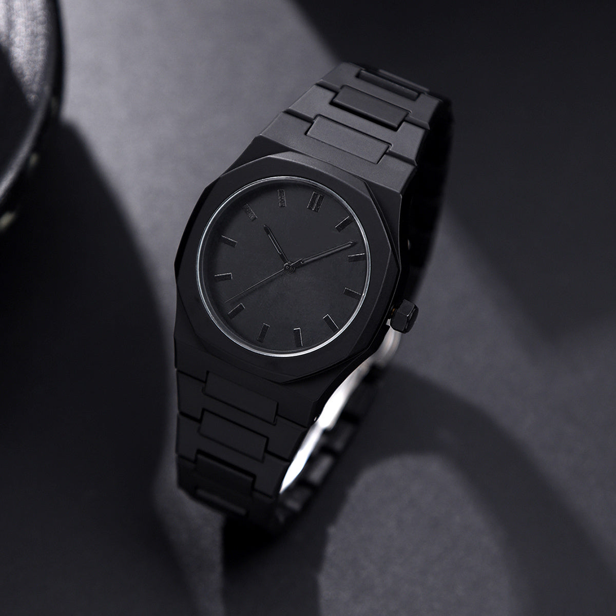 [ Men Watch ] Men'S Casual Sports Watch, Black Dial Quartz Watch | Minimalist Watch Design | Classic Watch | Durable Watch for Men Gift