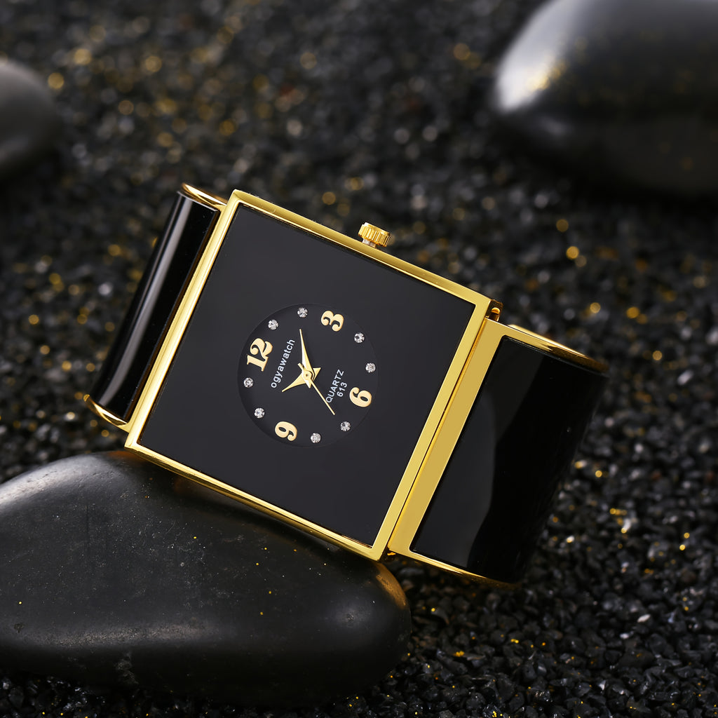 Sophisticated Square Watch for Women, Stylish Quartz Timepiece Gift