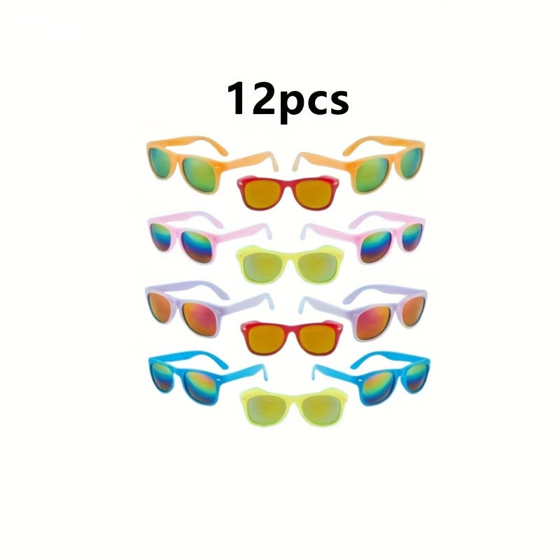 12pcs Stylish And Fun, Glasses for And, Ideal for Holiday Parties Qqq Gift