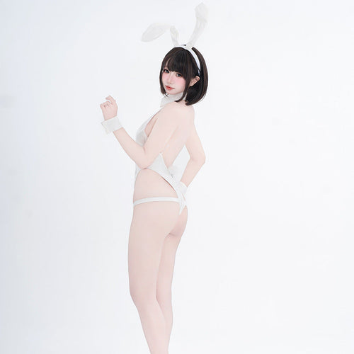 F-243 Bunny Girl Patent Leather Set: Innocent-Sexy, Cute, Costume Cosplay