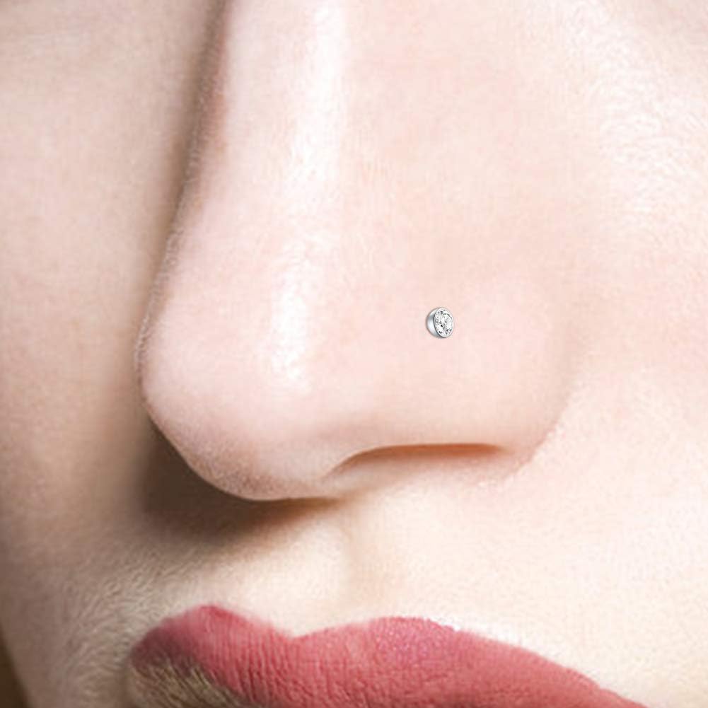 [120pcs Piercing Kit] Local Warehouse 120pcs Professional Body Piercing Kit - Stainless Steel 14G 16G Jewelry - Belly Nose Lip Septum Rings - Tool Set