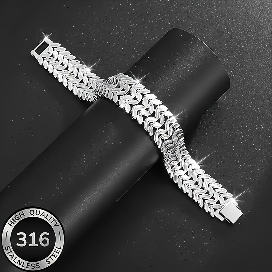 1 Elegant And High-Quality 316 Stainless Steel Butterfly Bracelet - Hypoallergenic And Nickel Free Copper Suitable for Daily And Special Occasions As A Gift for Couples. Suitable for Multiple Holidays Such As Christmas Gift