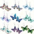 18pcs/9 Pairs of Colorful Elegant Colorful Pendant Earrings Set, Stylish Earrings Everyday And Banquet Occasions- All Seasons, Gifts