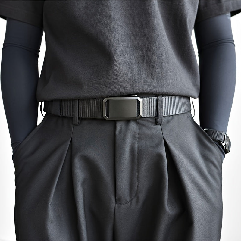 4pcs Automatic Buckle Adjustable Waistband, Made Of Soft Nylon Material That Is Sturdy, Stretch Resistant, And Wear-resistant. Suitable for Jeans, Work Pants, Casual Pants, And Skirts, It Can Be Used for Both Commuting And Leisure - Unisex