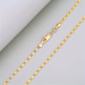 2D Flat, Buy two,Get one Free, 925 Sterling Silver High-grade European Style Flat Necklace with 2mm Chain 16-24 Inches for Women's Daily Wedding Party Wearing or Gift