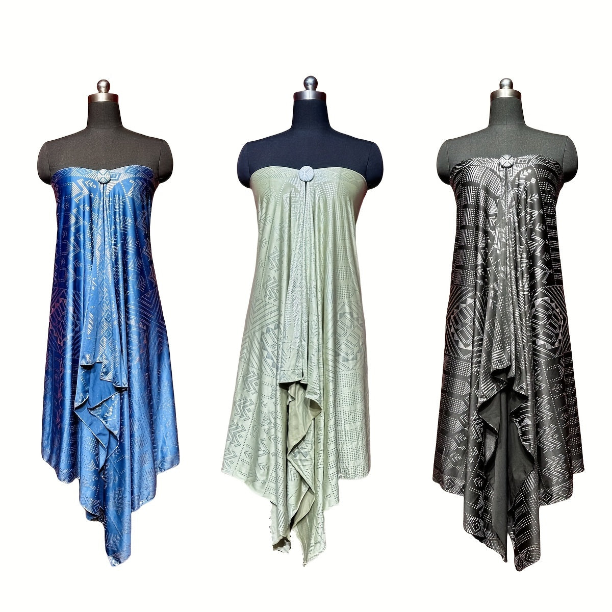 Elegant 3pcs Set: Soft & Stretchy Milk Fiber Shawls for Women - Warm, Windproof Scarves with Gift Buckle - Perfect for Fall/Winter Travel & Casual Outings