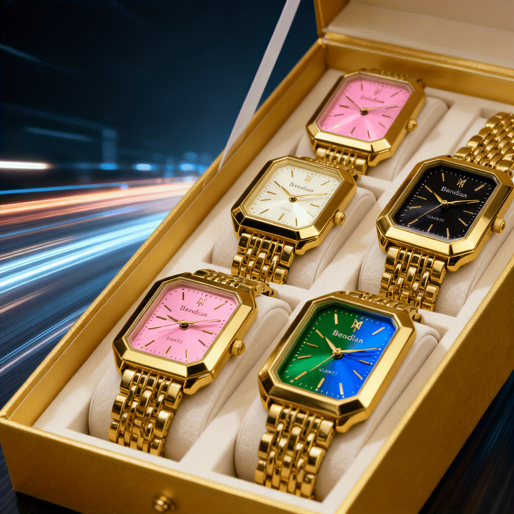 Women'S Fashion Watch Elegant Alloy Quartz Watch - Stylish Casual Dress Wristwatch for Women, Christmas New Year Valentine'S Day Gift with Gift Box And Adjuster