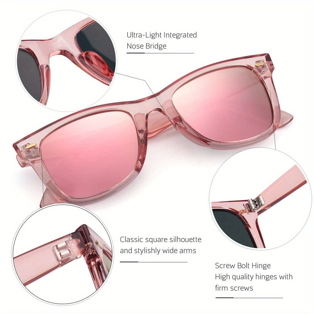Fashion Shades Womens Polarised, Mirror Ladies Sunnies Anti Glare