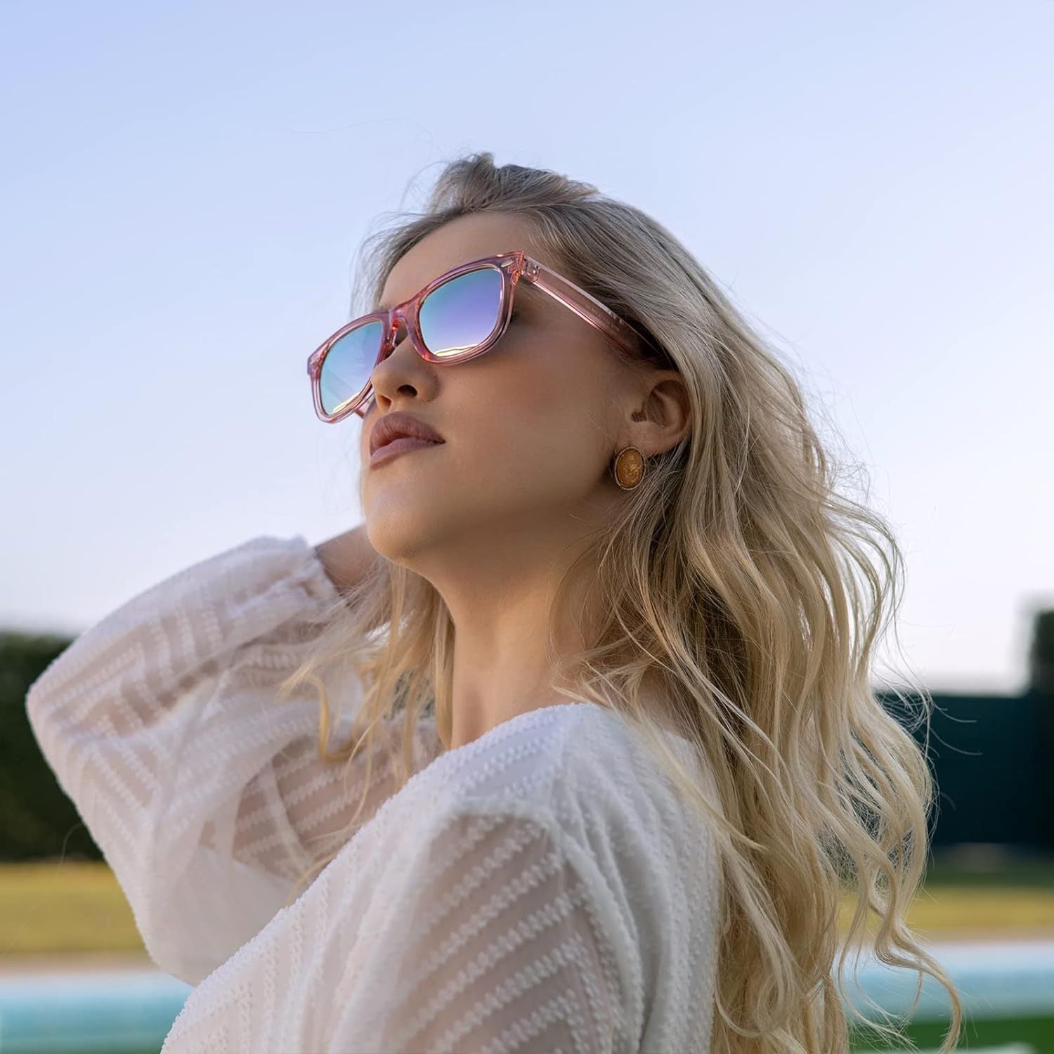 Fashion Shades Womens Polarised, Mirror Ladies Sunnies Anti Glare