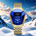 Stylish Men'S Wristwatch Made of Stainless Steel Featuring Advanced Quartz Technology
