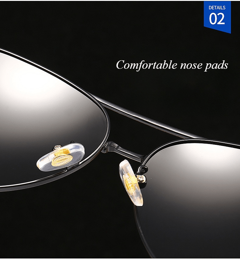 Fashionable Double Bridge Sunglasses For Both Men And Women, Ideal For Hiking, Fishing, Driving, UV400, UV Protection, Featuring Polarized Lenses For Eye Protection, Stylish Design For Everyday Wear, Perfect As A Gift