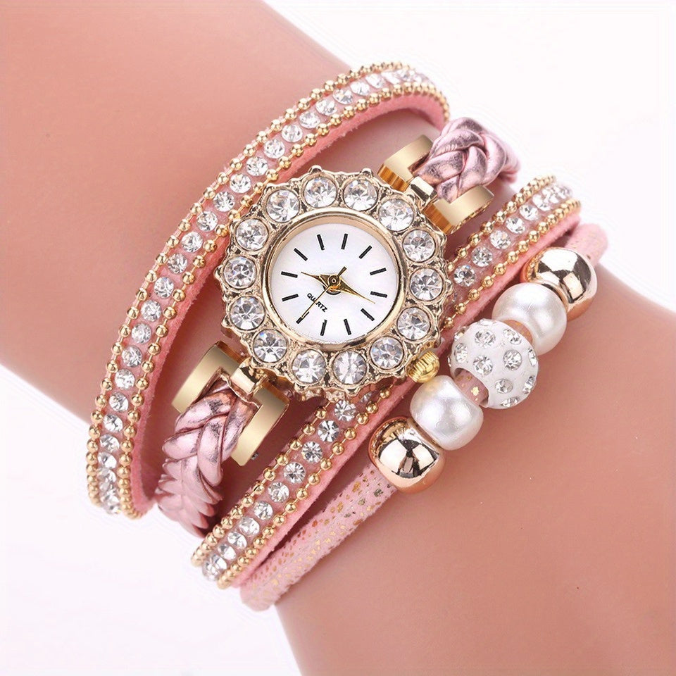 Luxury Golden PU Leather Watches for Women Dress Creative Watches Casual Women Bracelet Wristwatch Clock Gift Relogio Feminino