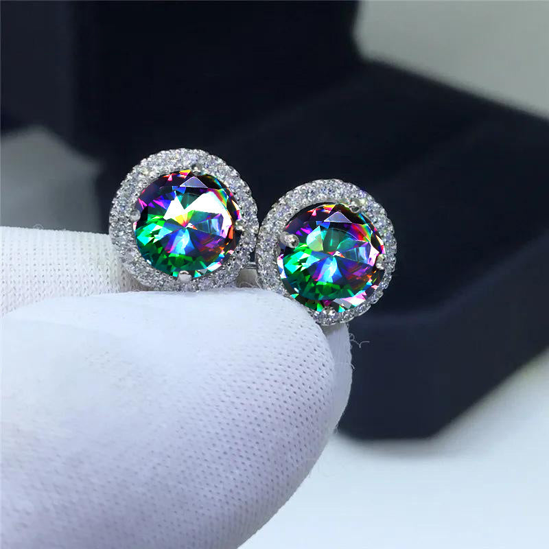 Minimally Designed Birthstone Earrings Fashionable Classic Earrings Men'S Christmas Gifts Ear Hooks Earrings Valentine'S Day Gifts