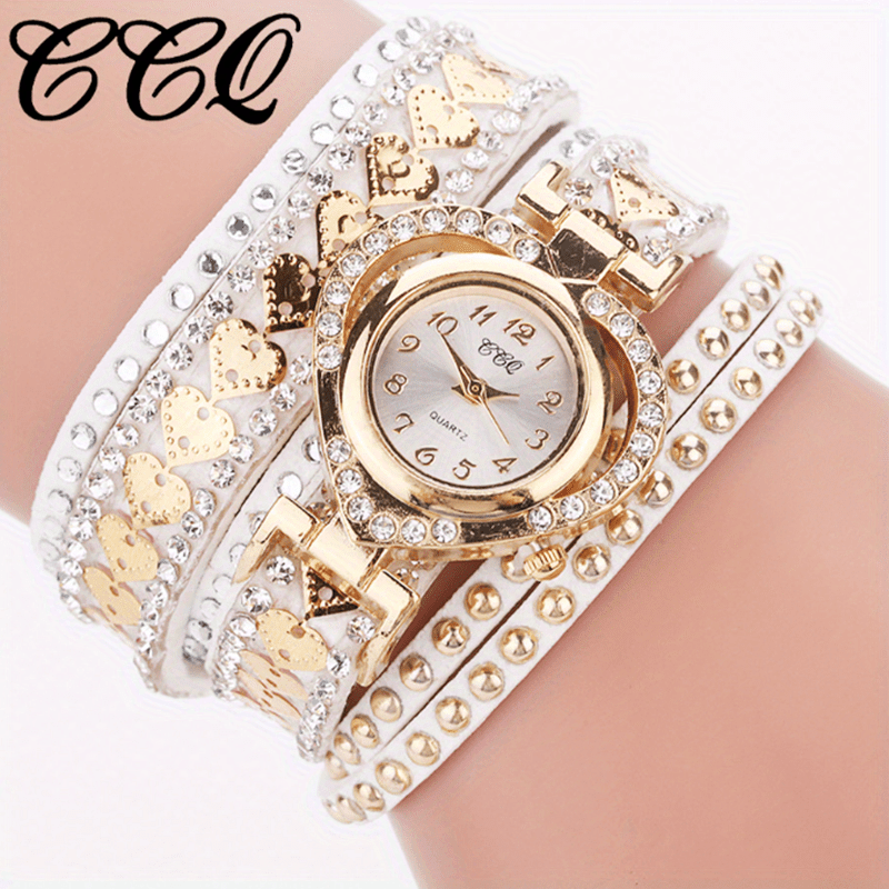 Women Fashion Long Strap Watch Ladies Casual Rhinestone Dress Watch Female Bracelet Wristwatch Relogio Feminino Clock
