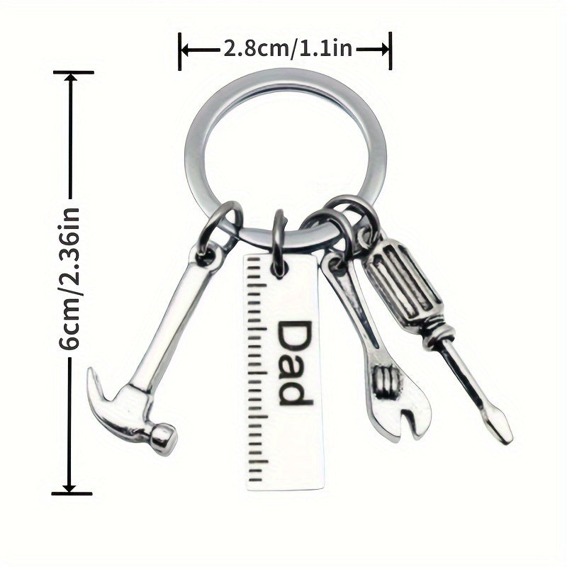 To My Son Quartz Analog Pocket Watches With Dad Tool Keychain Encourage Message Best Gifts For Birthday/Graduation/Xmas