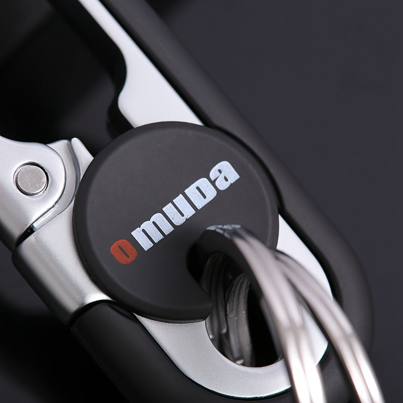 High-Grade Metal Alloy  Key Chain - Upgrade Your Style for Men's Waist Hanging