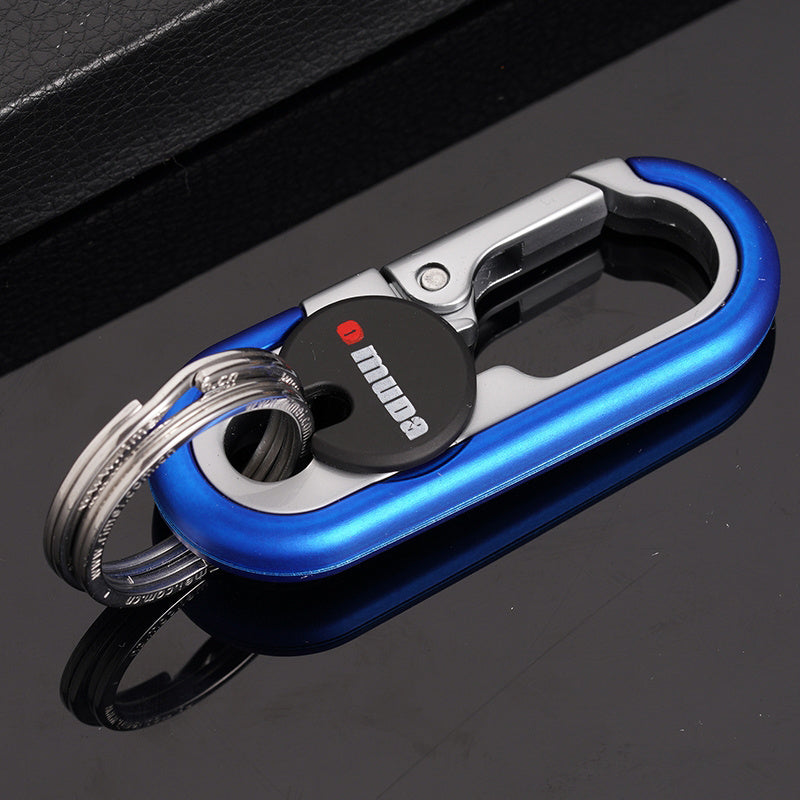 High-Grade Metal Alloy  Key Chain - Upgrade Your Style for Men's Waist Hanging