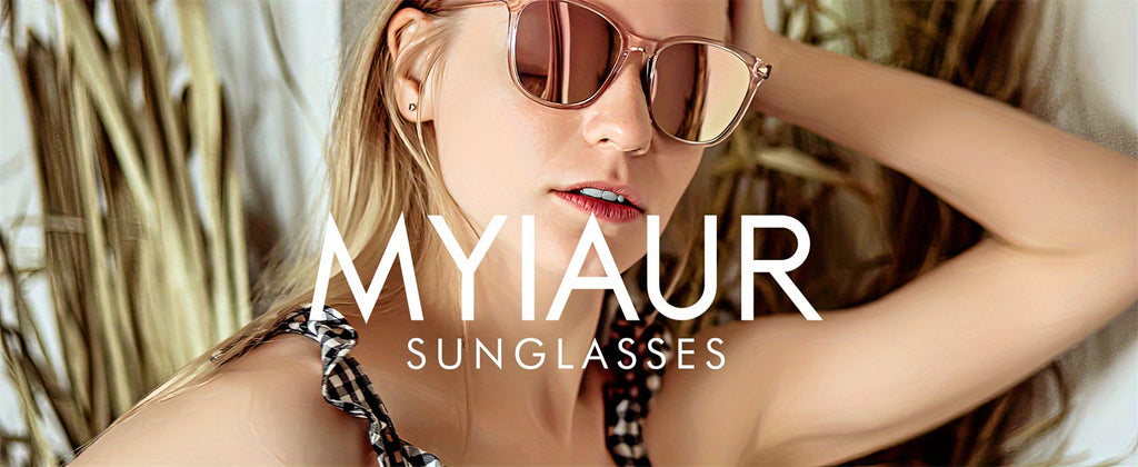 Women's Polarized Fashion Glasses with Mirrored Lens & Protection - Trendy & Stylish Large Glasses