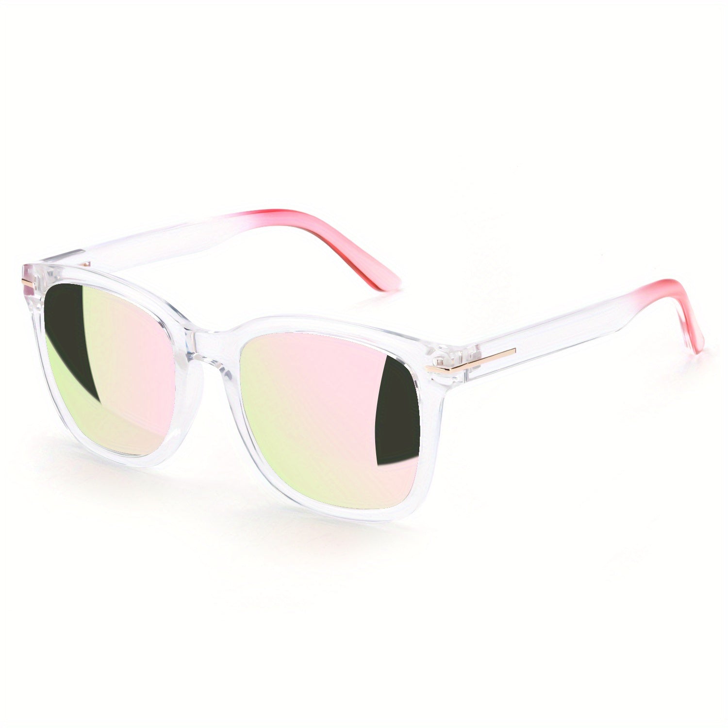 Enafad Classic Polarized Glasses for Women – Trendy Oversized Square Mirrored Fashion Shades with UV400 Protection