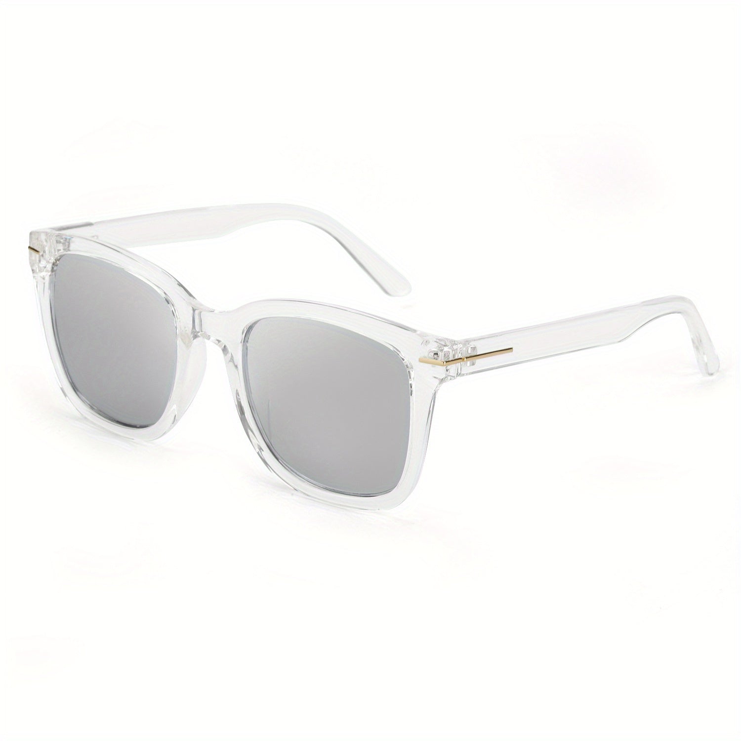 Enafad Classic Polarized Glasses for Women – Trendy Oversized Square Mirrored Fashion Shades with UV400 Protection