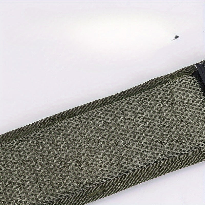 1pc of Quick Release Tactical Waistband, Outdoor CS Multifunctional Field Equipment, Eyesnake Nylon Men's and Women's Tactical Waist Belt