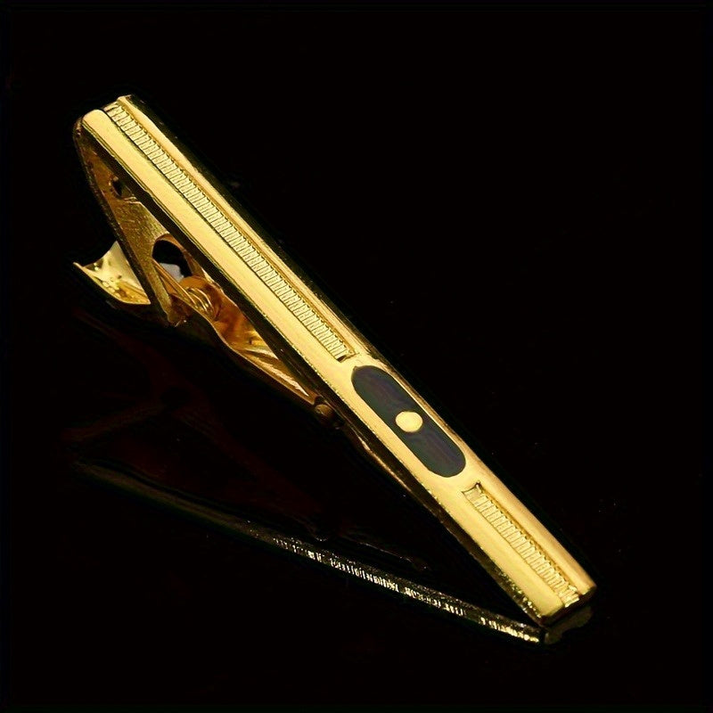9pcs Tie Clip Set Suitable for Men's Business Suit Fashion Tie Clip Exquisite Luxury Gift for Boyfriend Suitable for All Formal Occasions Christmas and Halloween Small Gifts