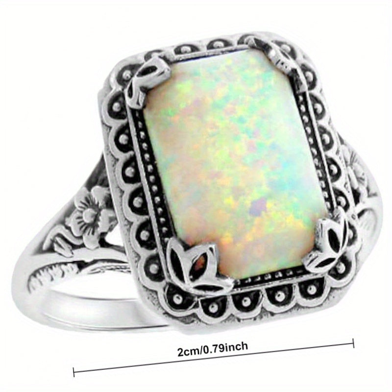 925Fashion, High-end And Versatile Design for Women's Accessories, Handcrafted Inlaid Ring Total Weight Of The Product (2.2g)
