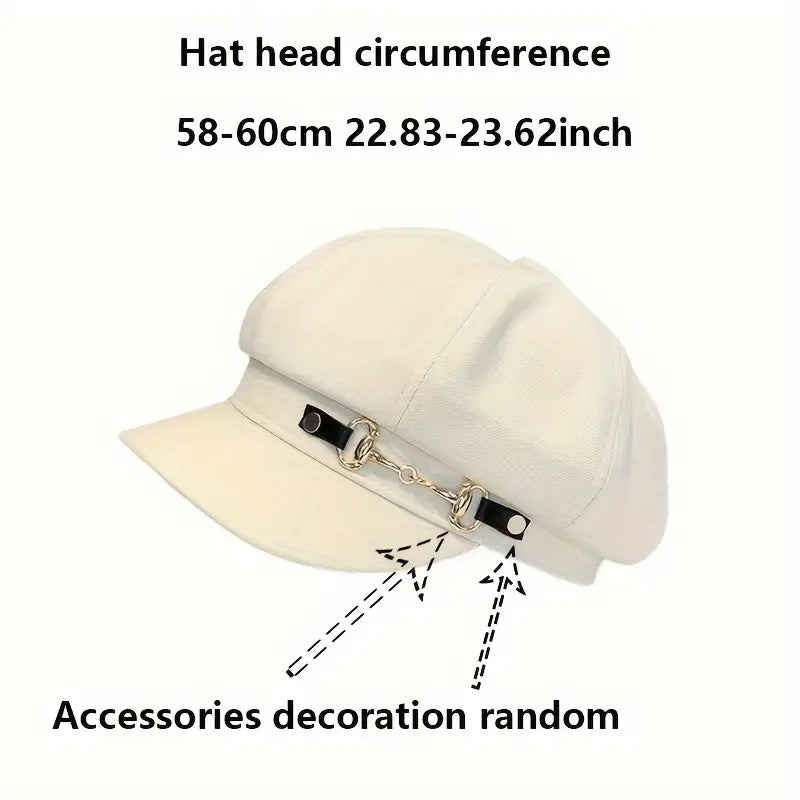 2pcs Adjustable Vintage Beret Hat - with Exquisite Craftsmanship, Fashionable Embossed Beret Style, Classic Embossed Design, Hand Washable, Suitable for Parties,, Birthday, Chrimstas, Mother'day, Thanksgiven Day, Adjustable Vintage Beret Hat