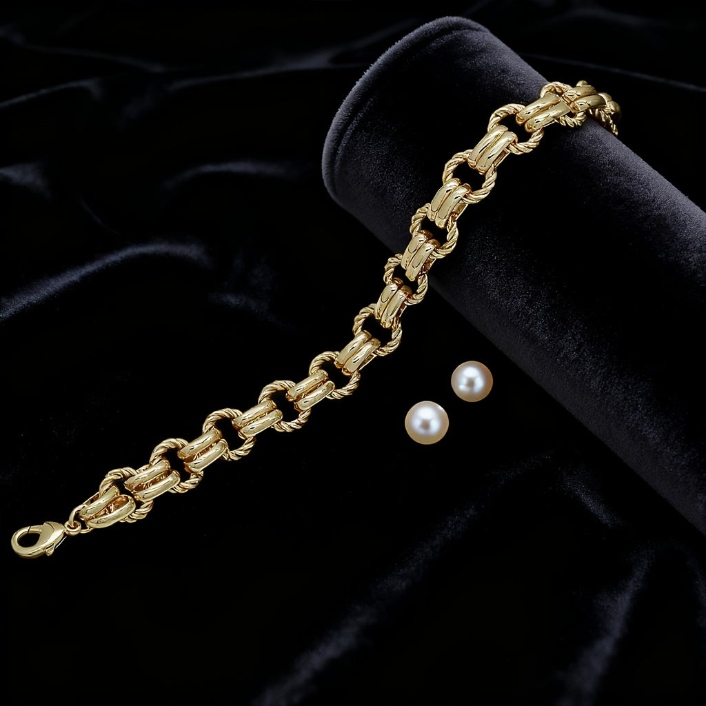 Fashionable Alloy Chain Bracelet for Women, Perfect As a Gift