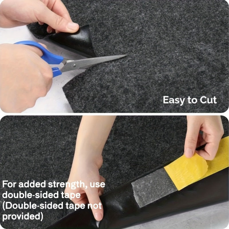 Heavy Duty Garage Floor Mat - Extra Large (78.74X118.11/87.79X204.72In) Oil-Absorbing, Non-Slip, Waterproof, Washable Garage Mat - Extra Thick (2.55Mm) for Workshop, Parking Lot, Driveway - Compatible with Cars, Trucks, Suvs, Motorcycles