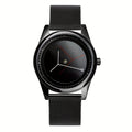 Creative Design Men Watch Unisex Fashion Forward Quartz Watch With Stainless Steel Strap Watch For Men Best Gift