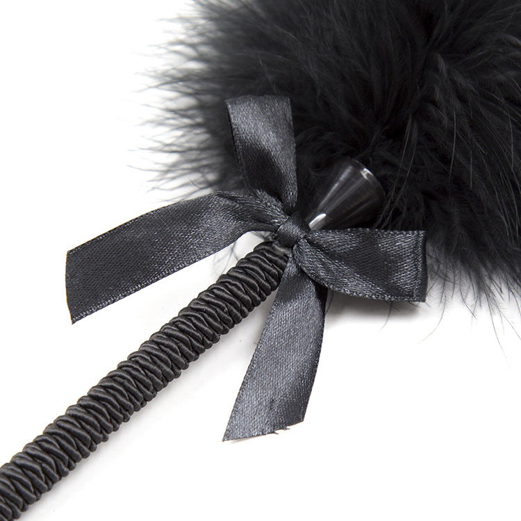 P-5014 P-5015 Leather feather game stick