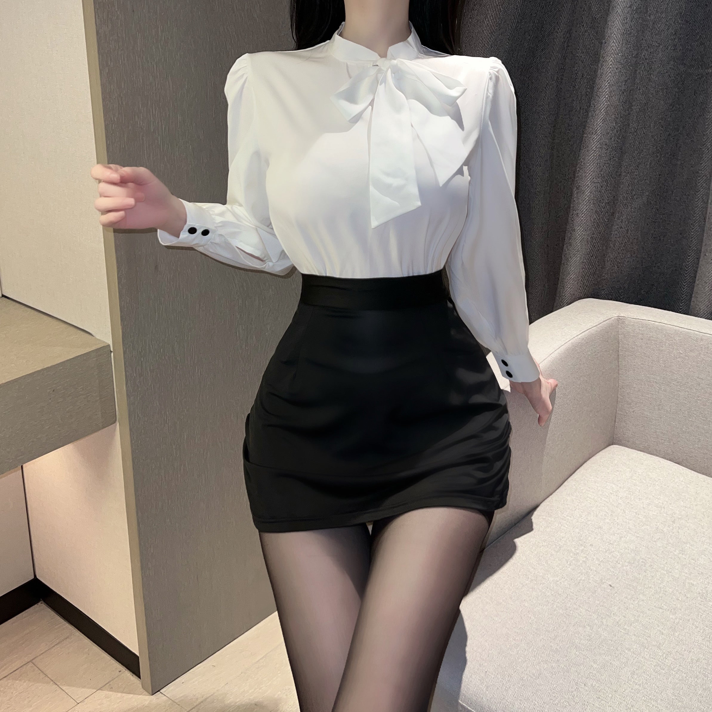 T-2516 OL uniform seduction teacher suit nightclub