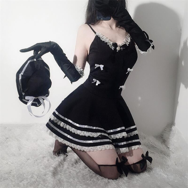 T-A175 role-playing sexy maid dress
