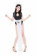 T-1688 Anime Cosplay Maid Long Dress - Pure Desire, Cute and Sexy Costume