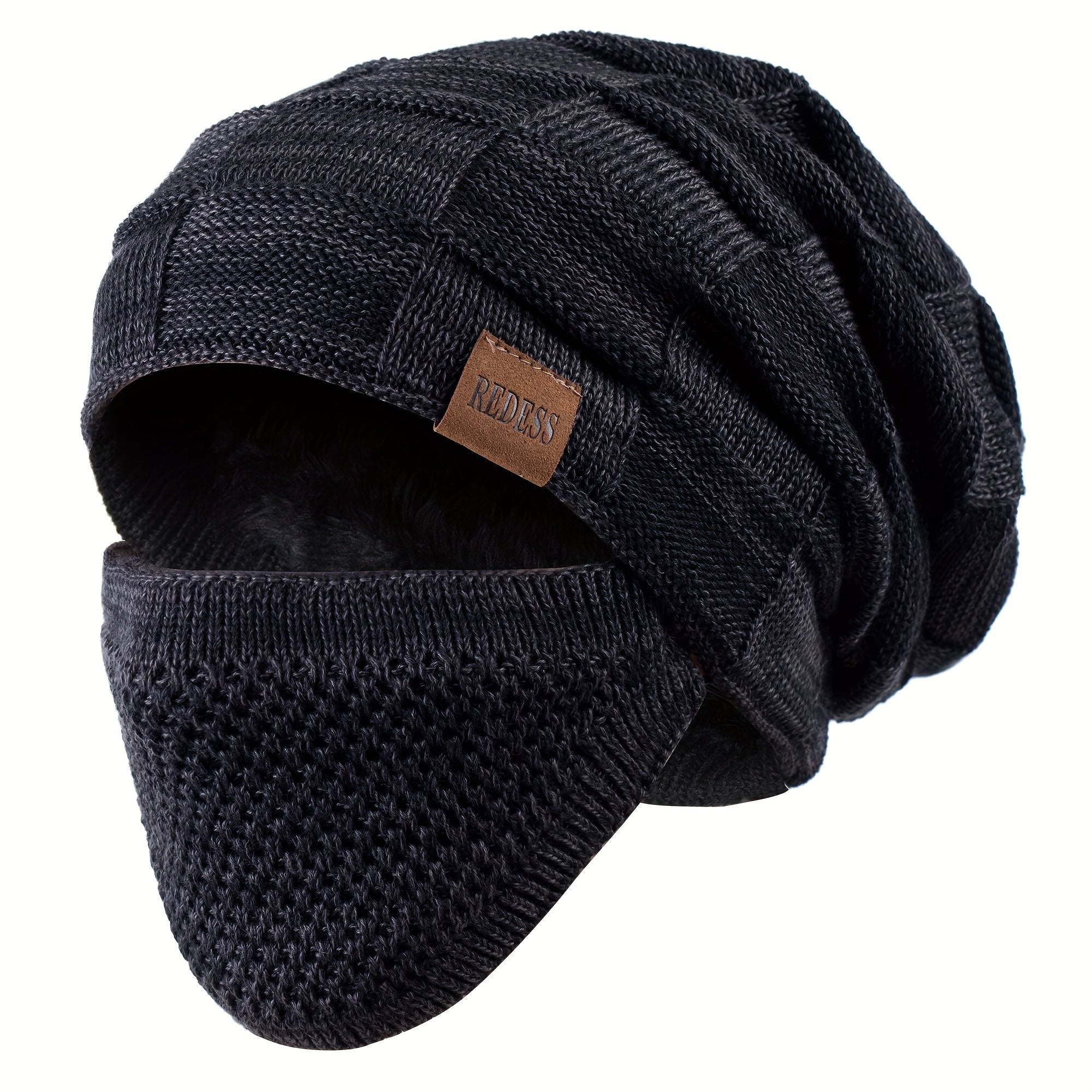 [Thanksgiving Christmas Gift] Winter Beanie - Winter Warm Beanie Hat Set - Knit, Slouchy, Thick, Face Cover - for Men & Women - Stay Cozy & Protected This Winter - Ultimate Winter Warmth, Guaranteed! Best Thanksgiving And Christmas Gift for Men, Boy Frien
