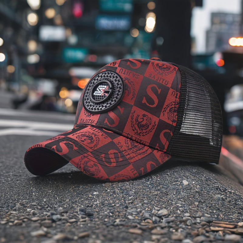 Men's Trend Baseball Cap Mesh Breathable Hat Women's Fashion Duck Hat Visor Hip Hop Hat Trucker Hat Men's Style