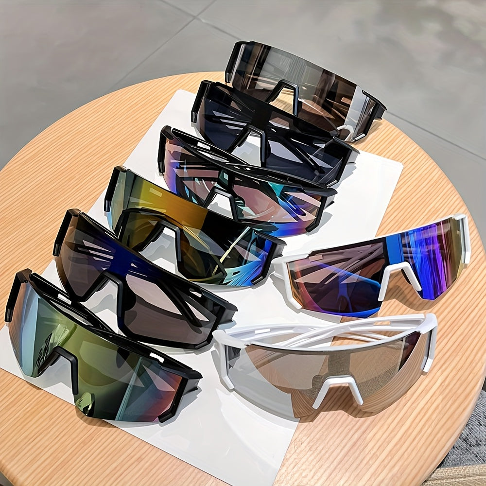 VIOLA MAG 8pcs Sports Large Frame, Unisex Baseball Anti, Lightweight Large Frame Goggles