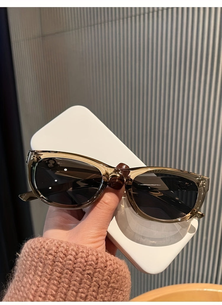 1 Pair of Classic Male and Female Driving Glasses, Designer Polycarbonate Frame, Resin Lenses, Fashionable and Fashionable Glasses, Including Glasses Cloth Glasses Case, Fashionable Glasses Storage Box