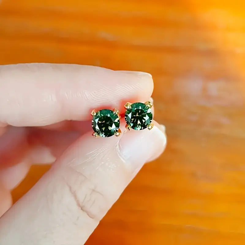 2pcs of S925 Silvery, Exquisite Luxury Earrings, Hypoallergenic, Holiday Gift, Suitable for Gifting, Birthday Parties, Daily Wear, Suitable for Both Men And Women, The Best Choice for Gifting