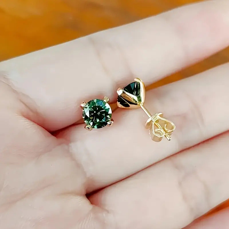 2pcs of S925 Silvery, Exquisite Luxury Earrings, Hypoallergenic, Holiday Gift, Suitable for Gifting, Birthday Parties, Daily Wear, Suitable for Both Men And Women, The Best Choice for Gifting