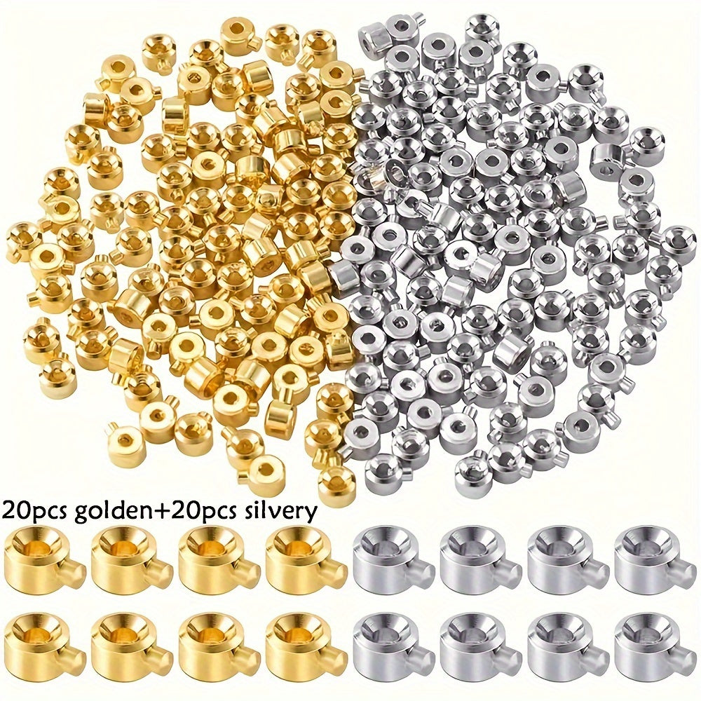 Beads Bead Caps For Handmade Bracelets Necklaces Earrings Keychains Anklets Jewelry Accessories