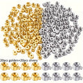 Beads Bead Caps For Handmade Bracelets Necklaces Earrings Keychains Anklets Jewelry Accessories