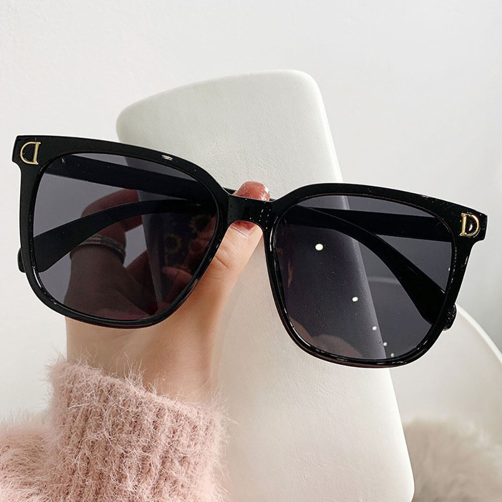 Women's Retro D-Shape Fashion Glasses Protection Anti-Reflective PC Lenses Lightweight Summer Glasses for Party, Holiday, Mother's Day & Birthday Gifts, Accessories | Stylish Eyewear | Durable Lenses