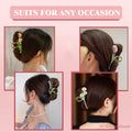6pcs Flower Dressing Renaissance Headpieces, Metal Hair Clips, Large Tulip Anti Slip Hair Clips, Hair Clips, Firm Headpieces, Fashionable Ladies, Long Hair, Thick Hair, Thin Hair, Curly Hair, Halloween, Christmas, Suitable For Ladies' Headwear