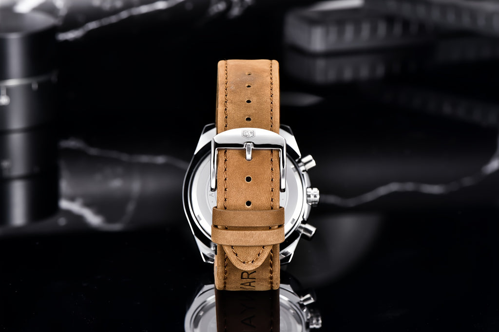 [BENYAR Luminous Chronograph Watch] BENYAR Analog Quartz Chronograph Luminous Watch - Big Face Mens Business Work Sport Casual Fashion Designer Dress Wrist Watch - Elegant Gift For Men