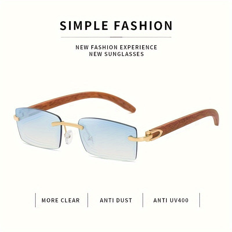 6pcs Retro Fashion Glasses - Trendy Photo Props, Men's Decorative Glasses, Daily Stylish Accessories - For Men & Women - Perfect for Parties, Birthdays, Holidays & Christmas - Ideal Gift for Friends & Family
