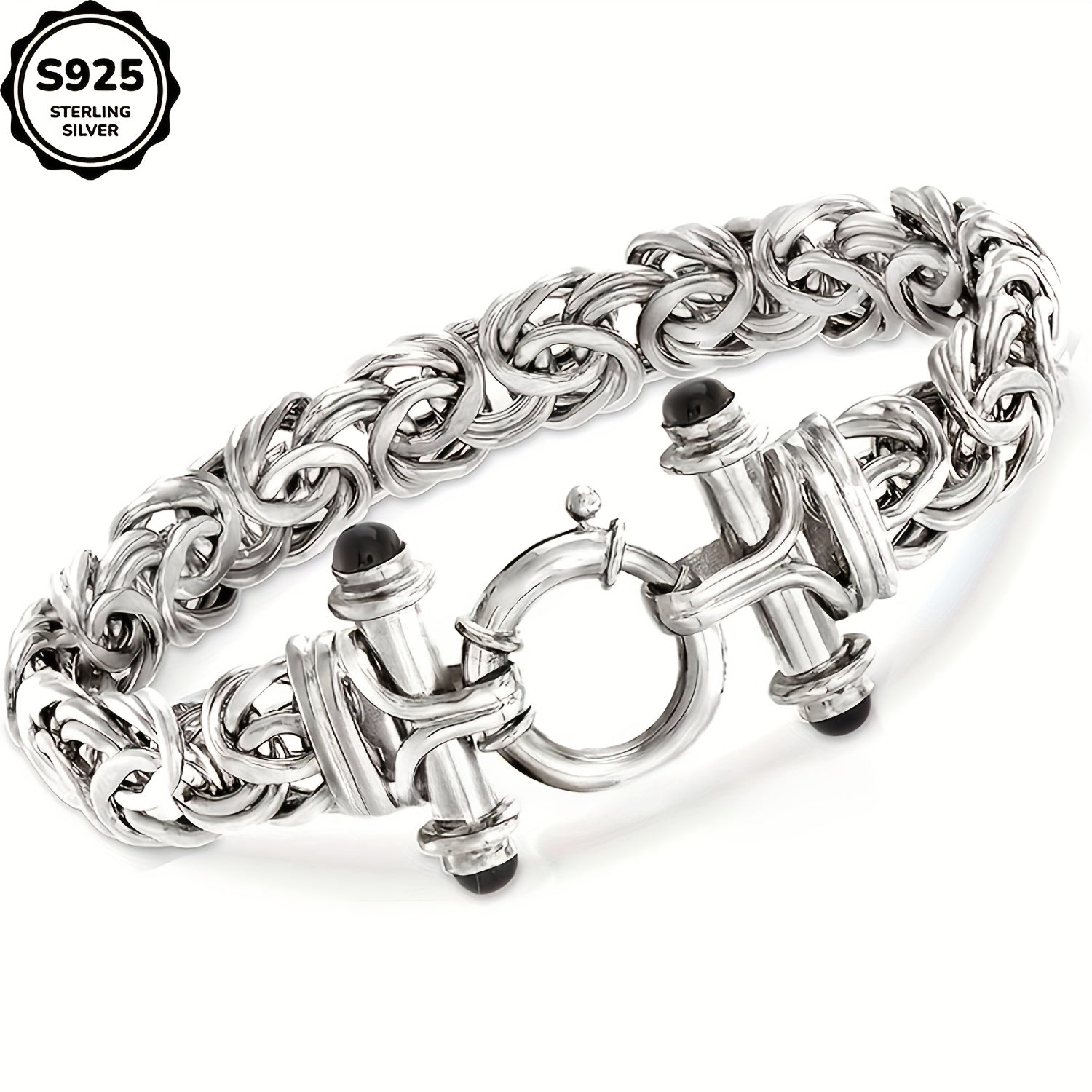 925 Sterling Silver Classic Women's Bracelet | Event/ Graduation/ Valentine's Day Exclusive Jewelry, Special Occasion Gift Box, Gratitude Gift, Suitable as a Birthday, Christmas Gift or as a Graduation Gift for Loved Ones.
