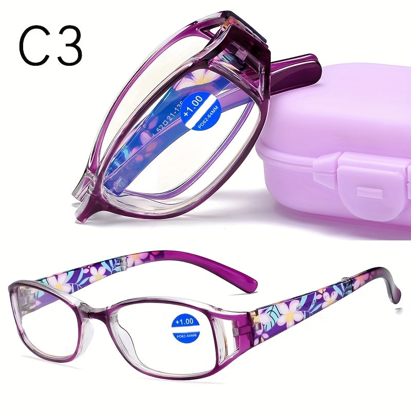 3 Packs Fashionable Folding Reading Glasses, Elegant Business Style, Unisex Design, Trendy And Versatile, Suitable For All Face Shapes, Ideal For Gift-Giving